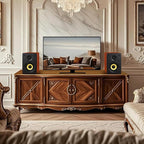 Sanyun SW206 80W Active Dual-Mode Bookshelf Speakers, 4” Studio Monitor & HiFi - Image 6