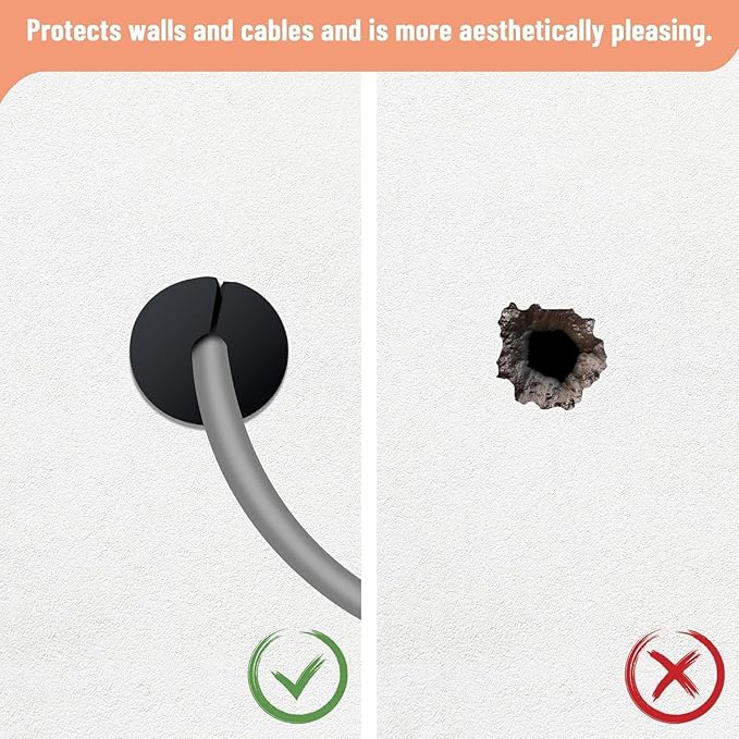 Cable Routing Kit for Starlink for 3/4 inch Wall Hole 10 Pcs, Starlink - Image 2