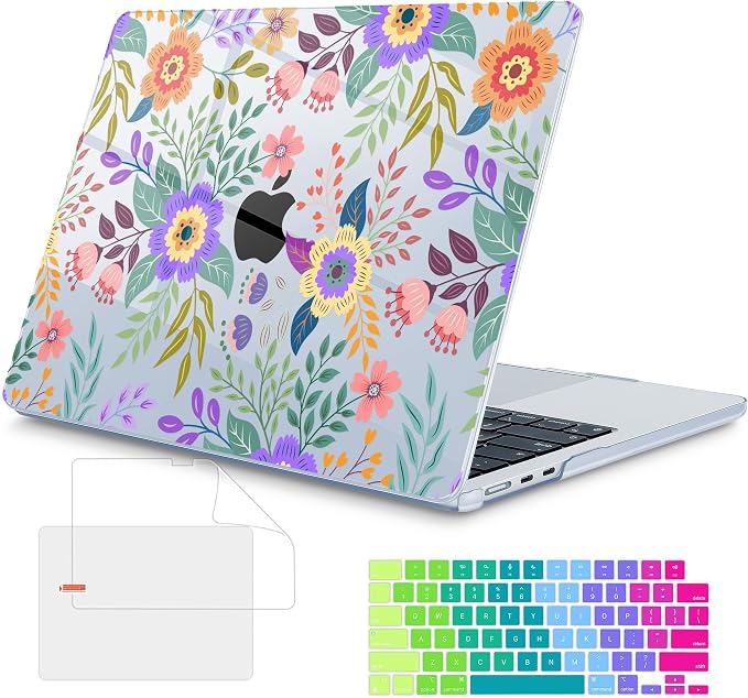 Mektron for 2025 MacBook Air 15 inch M4 Case A3241/ 2024 M3 A3114/ 2023 A2941 by Mektron