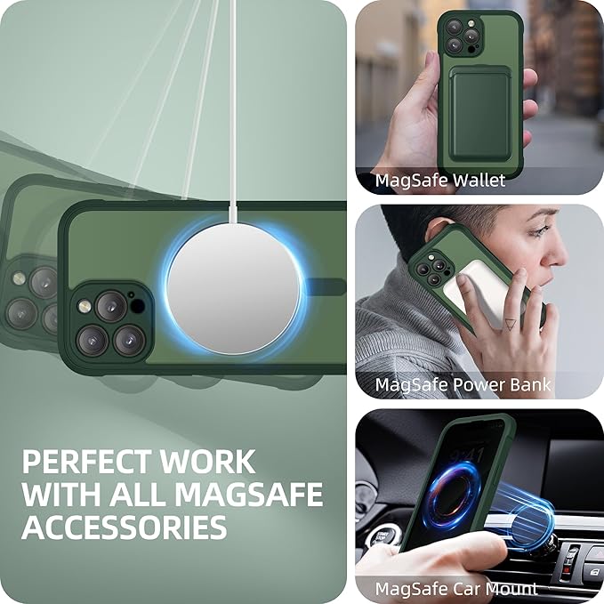 BERFY Magnetic for iPhone 13 Pro Max Case, Compatible - Image 6