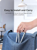 Laptop Stand for Desk, Aluminum Computer Stand for Laptop, Foldable Laptop Riser - Image 4