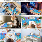 Lokigo Sea Turtle Desk Pad, Waterproof Large Mouse Pad - Image 8
