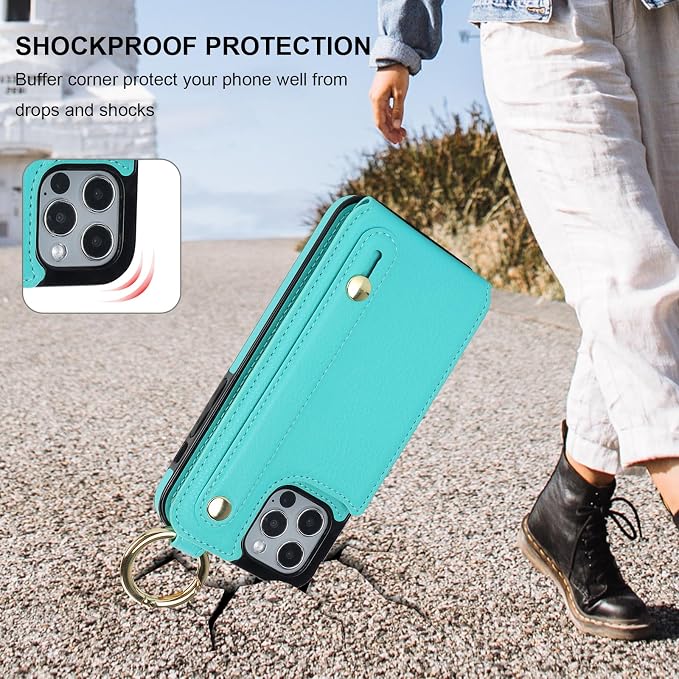 Folosu for iPhone 12/12 Pro Wallet Case - Image 7