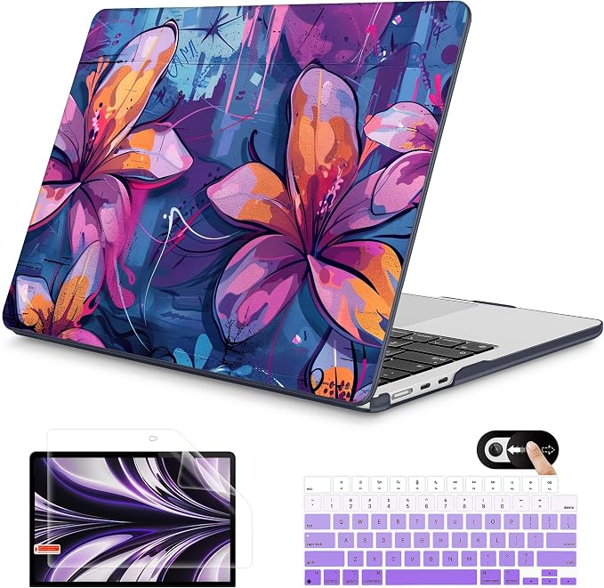 Mektron for 2025 M4 MacBook Air 13.6 Inch A3240 Case Fits 2023 A2681 M2 2024 - Image 2