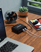 USB Charger Station, SUPERDANNY 8-Port Desktop Charging Station - Image 7