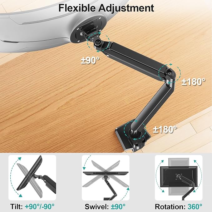MOUNT PRO Heavy Duty Monitor Arm - Image 3