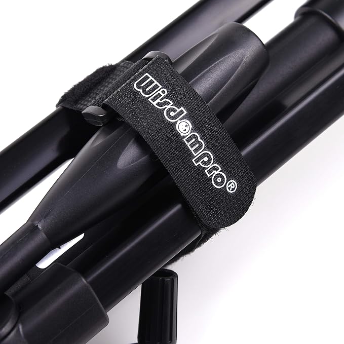 20 Pack Hook and Loop Reusable Fastening Cable Tie Down Straps by Wisdompro - Image 6