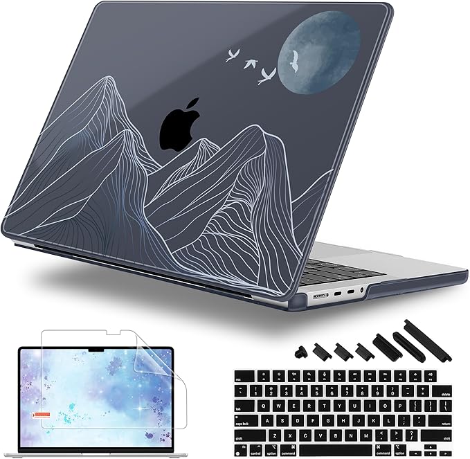 for MacBook Pro 16 inch Case 2021 2022 2023 2024 Release A3186 A3403 M4 A2991 by WelcomeViseNewitems