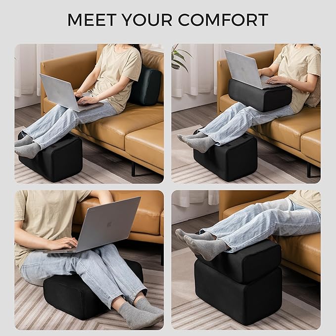 Ganondorf Foot Rest for Under Desk at Work Adjustable Foot Rest Under Desk - Image 4