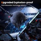 UniqueMe for iPhone 12 / iPhone 12 Pro Privacy Screen Protector - Image 5
