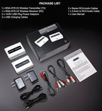 WSA-5TR-V2 Wireless Subwoofer Speaker Kit, 5.2G / 5.8GHz Dual Band Selectable - Image 4