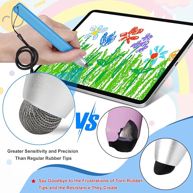 2pcs Kid-Friendly Stylus Pens for Touch Screens, Tablet Stylus Pen - Image 2