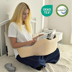 XWZO Laptop Lap Desk with Cushion, Ergonomic Wrist Rest Home Office Laptop Desk - Image 6