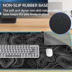 KTRIO Large Gaming Mouse Pad Desk Mat, Superior Micro-Weave Cloth, Non-Slip - Image 4