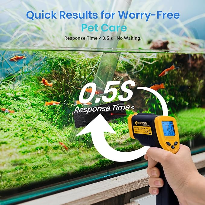 Etekcity Infrared Thermometer Temperature Gun 1080, -58°F to 1130°F - Image 6