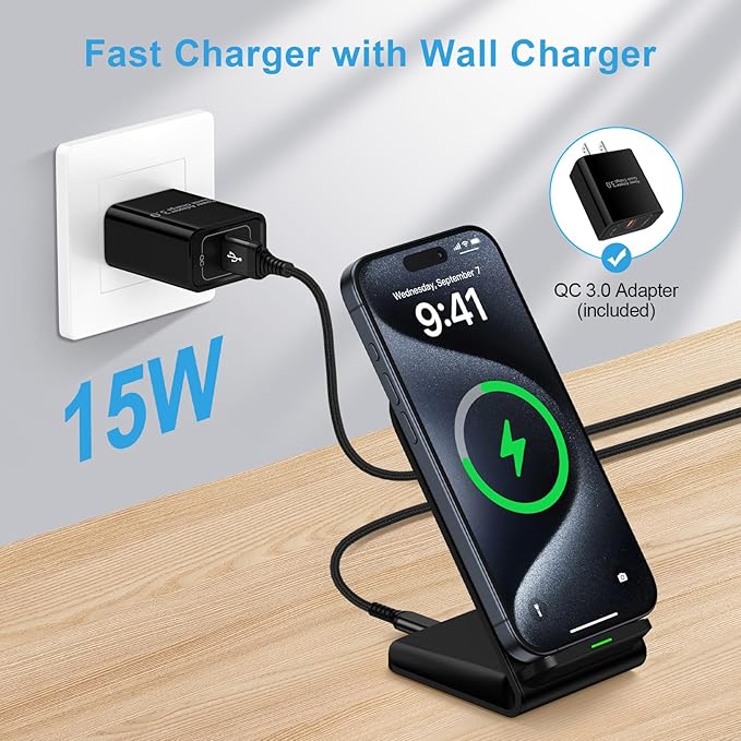 Pixel 9 10 Wireless Charger 15W Fast Charging - Image 2