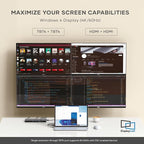 Satechi Thunderbolt 4 Dock 100W Charging, Dual Monitor HDMI 4K/60Hz, 40Gbps - Image 4