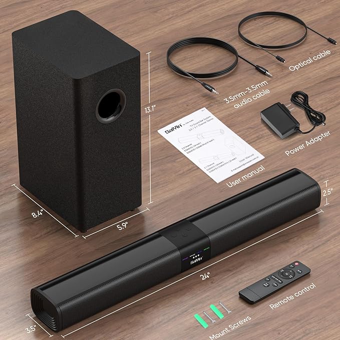 Saiyin Sound Bar for Smart TV - Image 6
