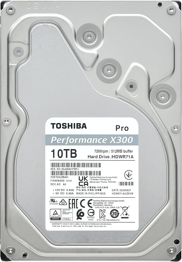 Toshiba X300 PRO 10TB High Workload Performance - Image 6