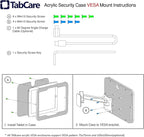 TABcare Anti-Theft Acrylic VESA Enclosure - Image 6