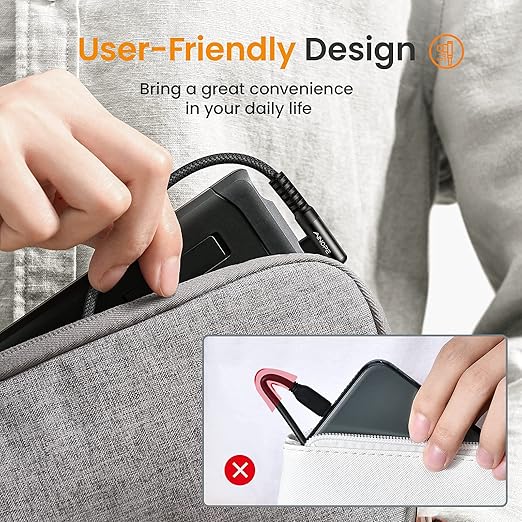 AINOPE USB C Cable Right Angle 3.1A Type C Charger Fast Charging, Resistant - Image 3