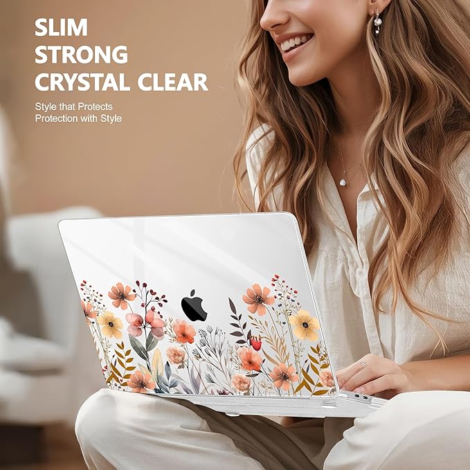 Case for MacBook Pro 13 inch with/Without Touch Bar, Hard Shell + Keyboard - Image 9