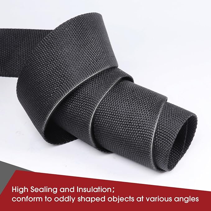 Heat Shrink Wire Loom 2:1 Shrinkable Braided Cable Sleeve 1-3/8 Inch ID-46ft - Image 6