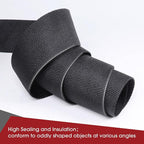 Heat Shrink Wire Loom 2:1 Shrinkable Braided Cable Sleeve 2 Inch ID-18ft - Image 6