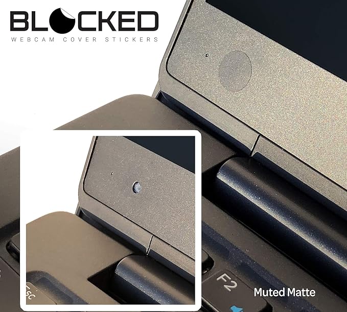 Stackable Webcam/Camera Vinyl Covers | 57 Low-Tack Restickable Webcam Sticker | - Image 4