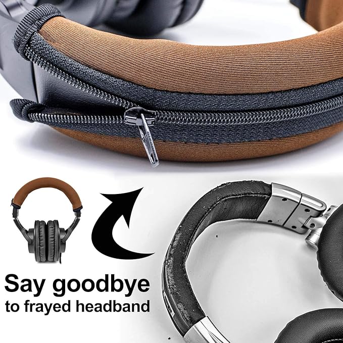 Replacement Headband Cover Compatible ATH M50X M50 M40X M40 M30X M20X Headphones - Image 3