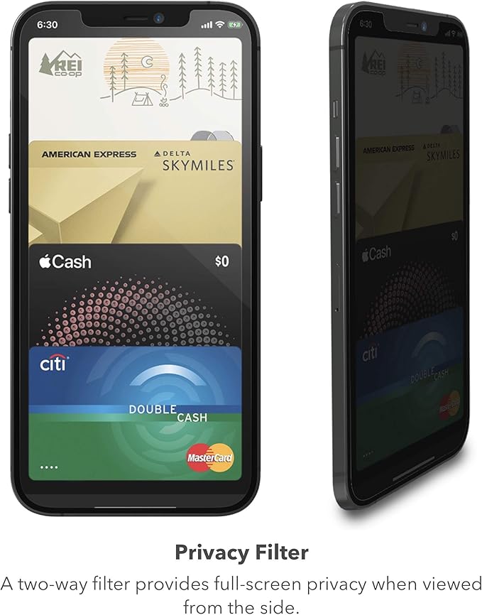 ZAGG InvisibleShield Glass Elite Privacy+ Screen Protector - Image 2