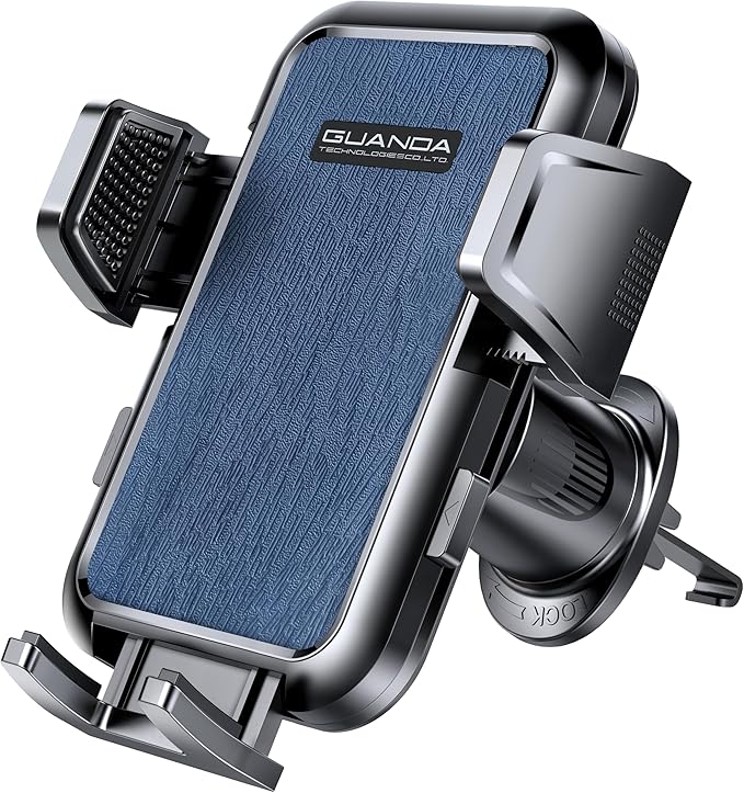Car Vent Phone Mount, Adjustable 360 Rotation Vent Clip Car Phone Holder Mount by GUANDATECHNOLOGIESCOLTD