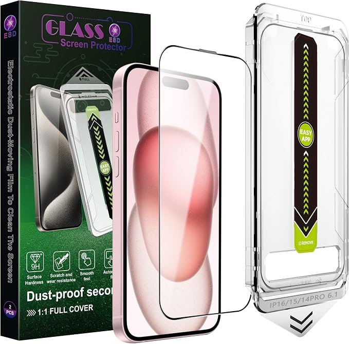 [2-Pack Ultra HD Clear Screen Protector by SYSHANGYAN