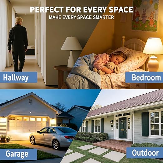 NineLeaf Motion Sensor Outlet, Wireless Motion Activated Plug - Image 6