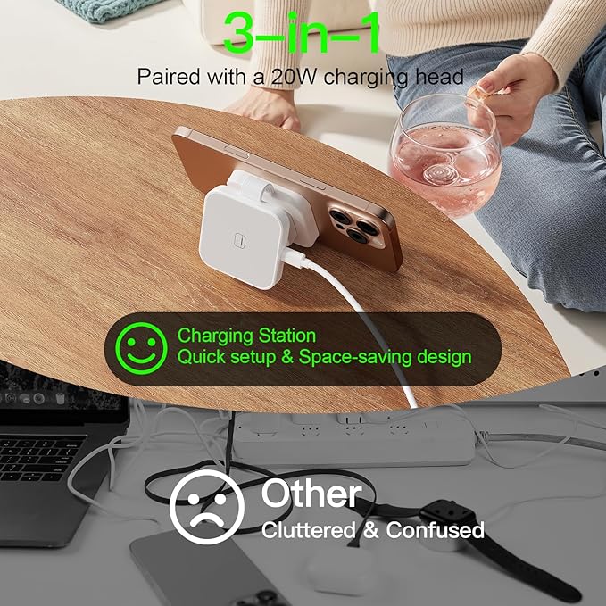 2025 3 in 1 Wireless Charging Station - Image 5