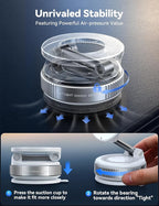 JOYROOM Vacuum Magnetic Car Phone Holder, Strongest Suction Cup 360° Adjustable - Image 4