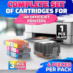 910XL Printer Ink Cartridges 4 Pcs – Includes 910XL Black & Color Ink – - Image 2