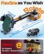 HTU 2025 Best Car Phone Holder 【Ultimate 5-in-1 & Upgraded 100+LBS Strongest - Image 4