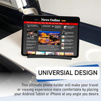 Airplane Travel Essentials for Flying Flex Flap Cell Phone Holder & Flexible - Image 3