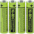 RocketBus 4 BK-40AAABU 1.2V 400mAh Ni-MH Rechargeable Battery Packs by RocketBus