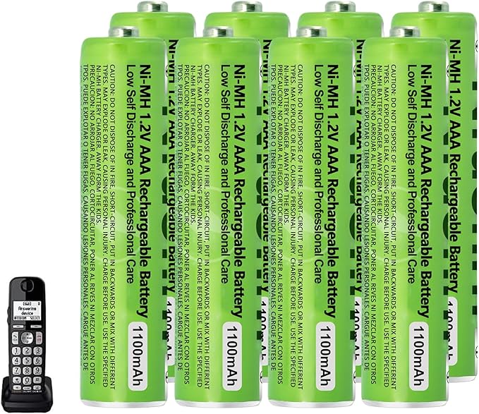 8 Pack NI-MH AAA Rechargeable Battery by Ni-MHRechargeableAAABattery