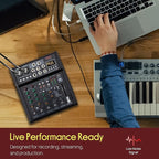 Pyle 6 Channel Studio Mixer - Image 6