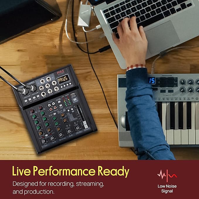 Pyle 6 Channel Studio Mixer - Image 6