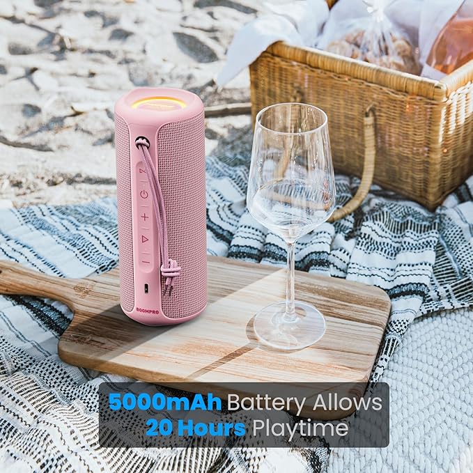 MIATONE Portable Bluetooth Speaker 36W Stereo Sound Bass Boost, 24H Playtime - Image 3