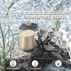 INSMY Small Bluetooth Speaker, Waterproof Mini Portable Wireless Speaker - Image 3