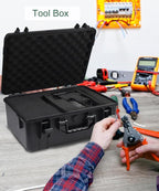 Hard Case with Foam Camera Hard Case Large Waterproof Protective Case Travel - Image 5