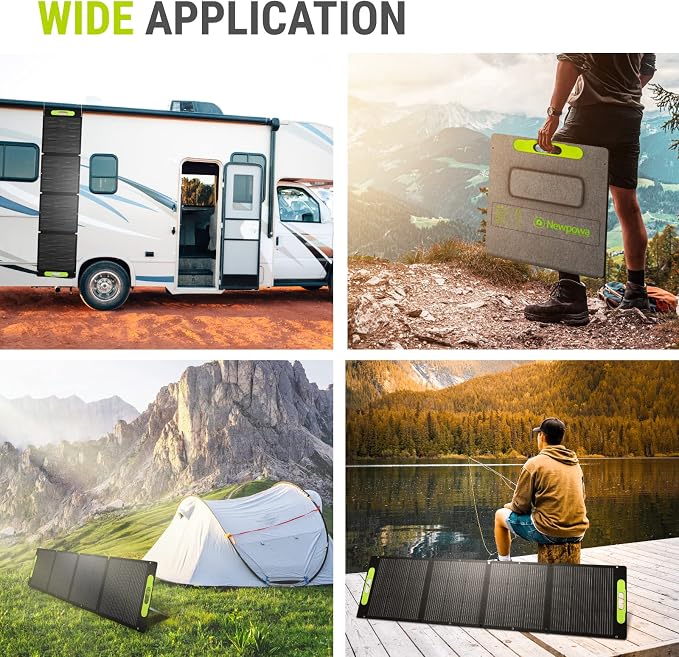 Newpowa 200W Portable Solar Panel Kit - Image 9