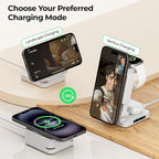 【2025 Upgraded】 Wireless Charger 3 in 1, Foldable Wireless Charging Station - Image 6
