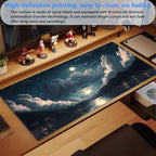 Anime Aesthetics Desk Mat Cloud Mouse Pad Gaming MousePad XXL Computer Mat Full - Image 5