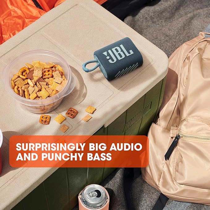 JBL Go 3 - Portable Mini Bluetooth Speaker, big audio and punchy bass, IP67 - Image 3
